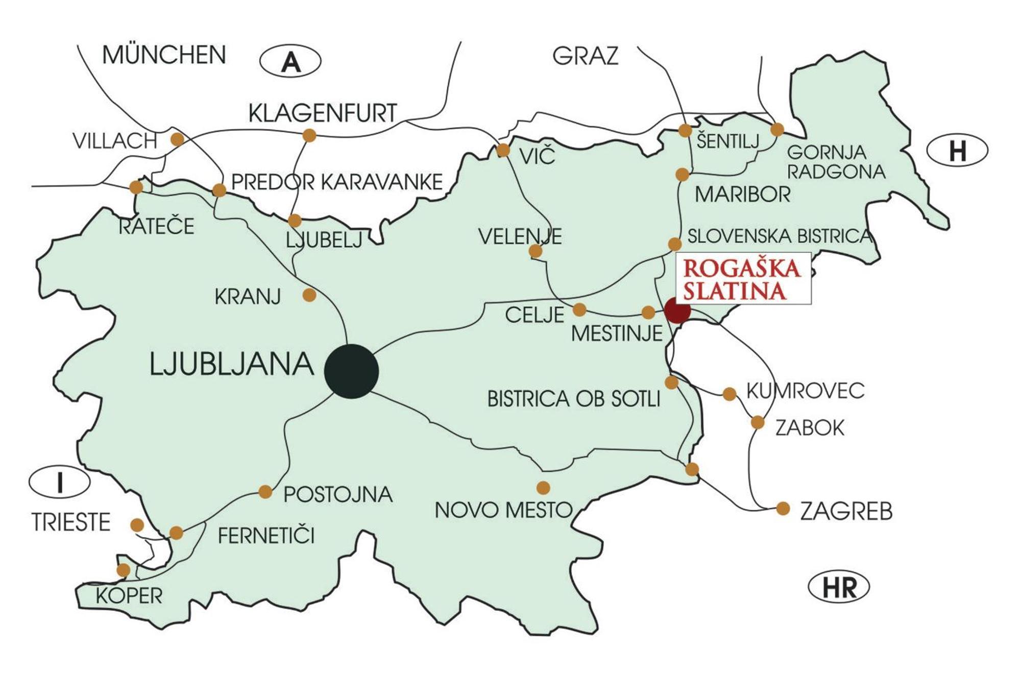 B&B Villa Angelina Rogaska Slatina Exterior photo